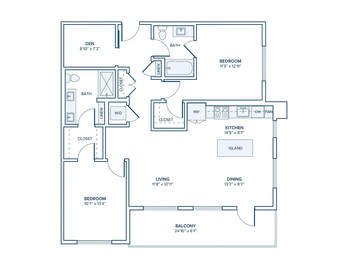 Floor plan B14D