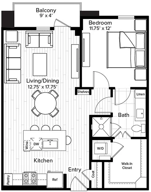 Floor plan A23