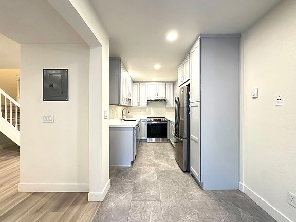 Brand-new kitchen with appliances