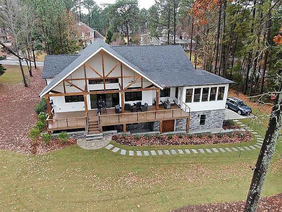 Aerial view rear