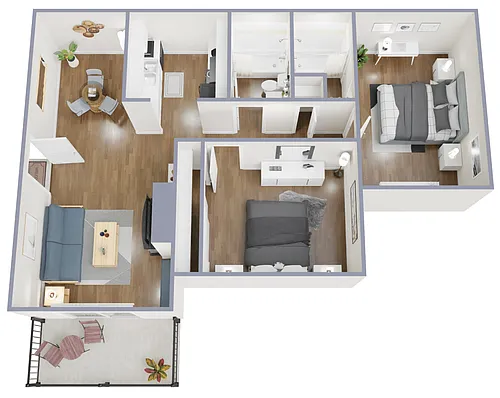 Floor plan B2D