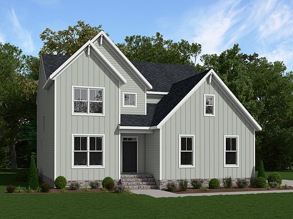 Brookfield Farmhouse B Side Load Garage