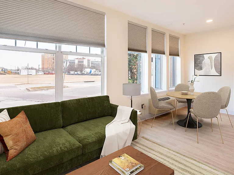 Living Room with Hard Surface Flooring