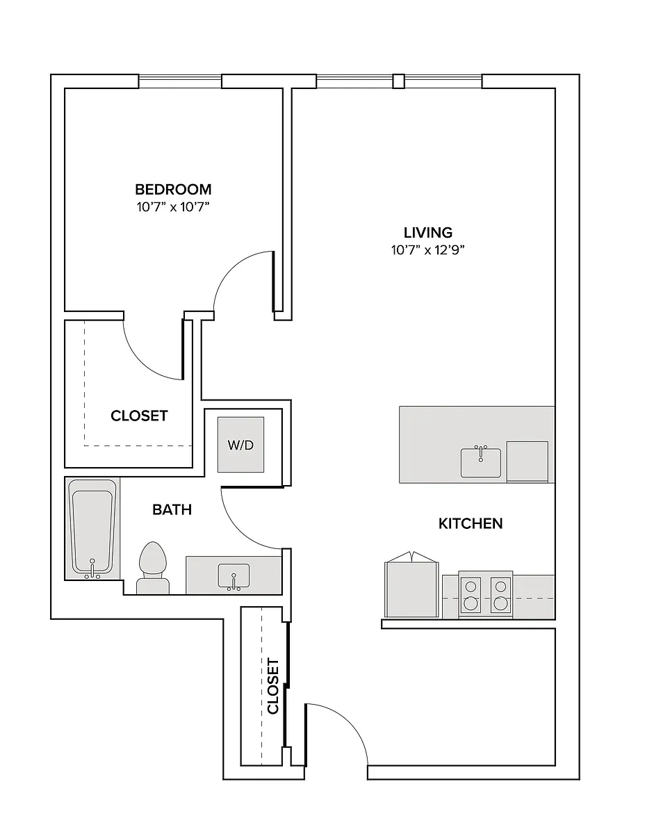 Floor plan A02D