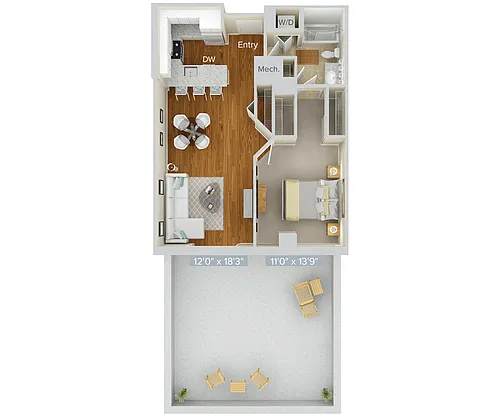 Floor plan A5-708-764-Ter-M