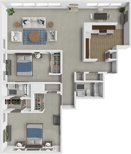 Floor plan Shiawassee