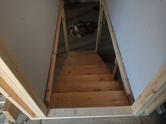 Basement stairs