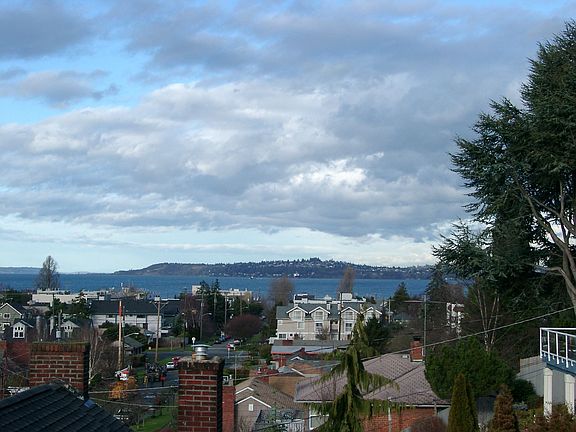 Northern View from Upstairs Bedroom