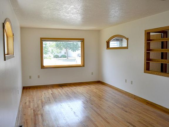 Living room with natural lighting