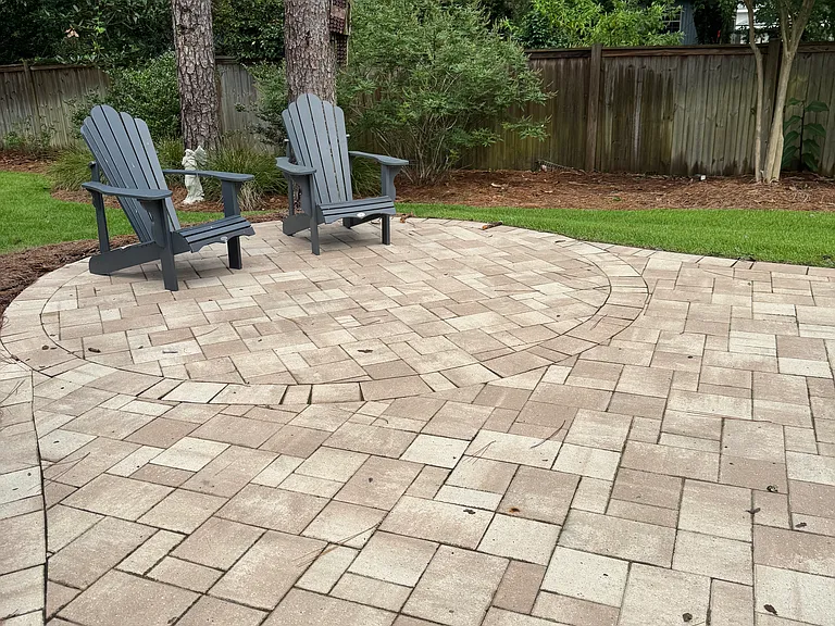 Perfect fire pit area!