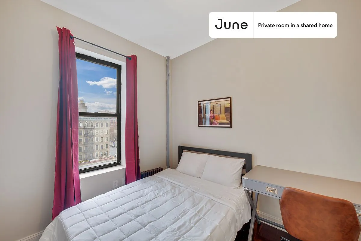 Full bedroom in 4 bed/1 bath home in West Harlem #887 D — Photo 1
