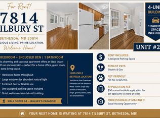 7814 Tilbury St APT 20, Bethesda, MD 20814