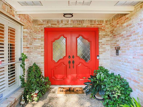 Beautiful front double doors welcome you!