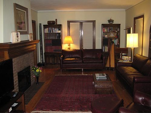 living room furnished