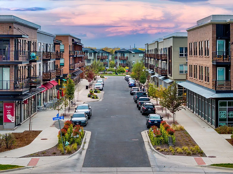 Gunbarrel's Main Street