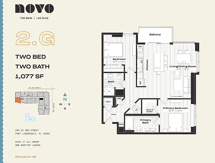 Floor plan 2G