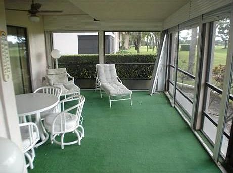 Patio - looks onto golf course