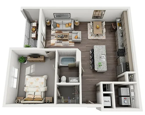 Floor plan Churchill