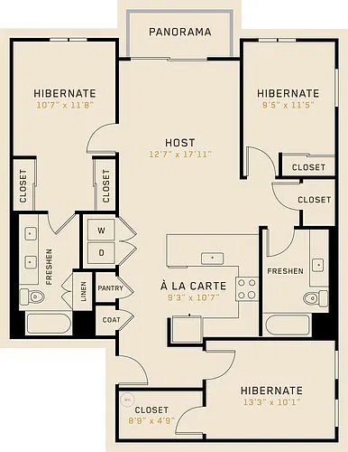Floor plan C2A