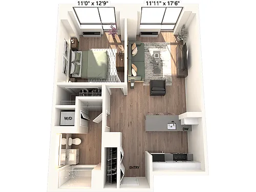 Floor plan A4-Renovated