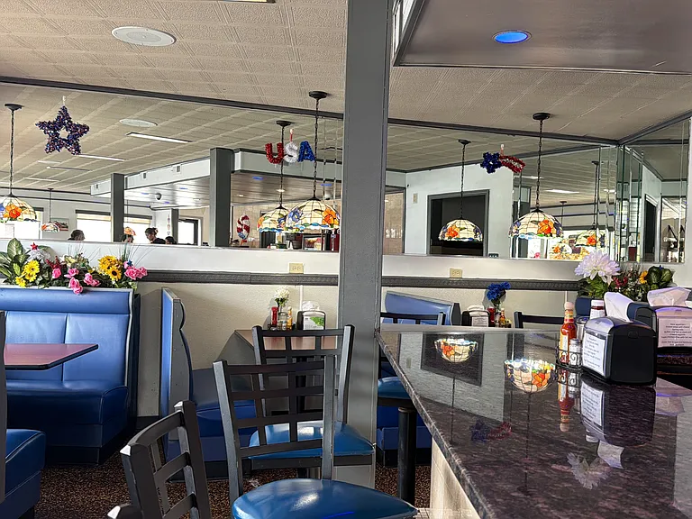 Neighborhood diner - around the corner from the propery