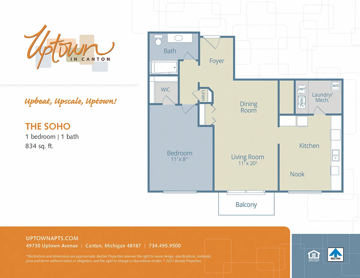 Floor plan The SoHo
