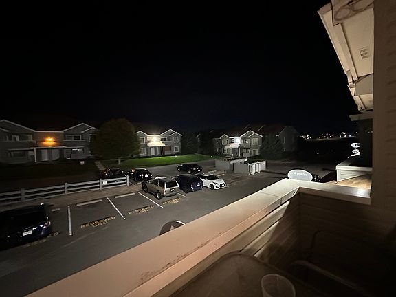 Lights in distance are Buckley Air Force base.