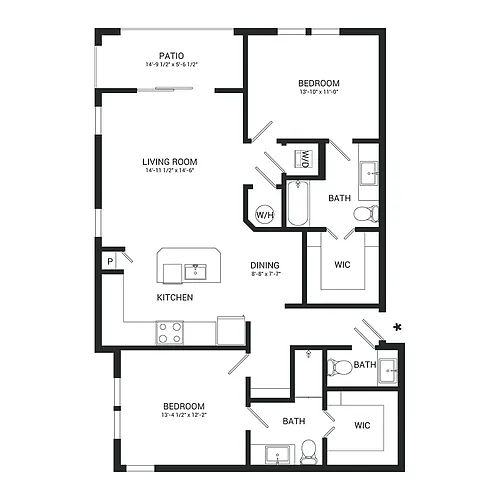 Floor plan Ginger