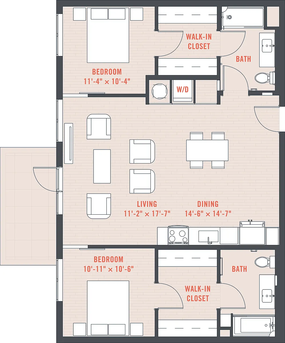 Floor plan B2E