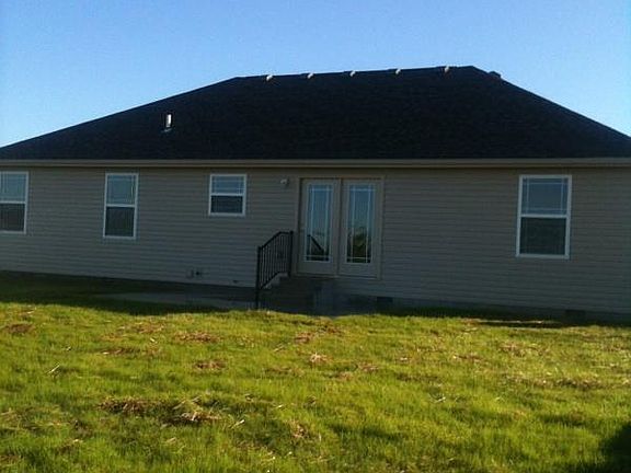 Rear view of house