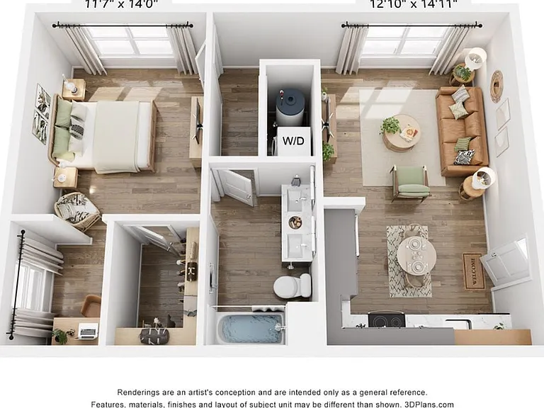 The Loretta One Bedroom The Loretta One Bedroom