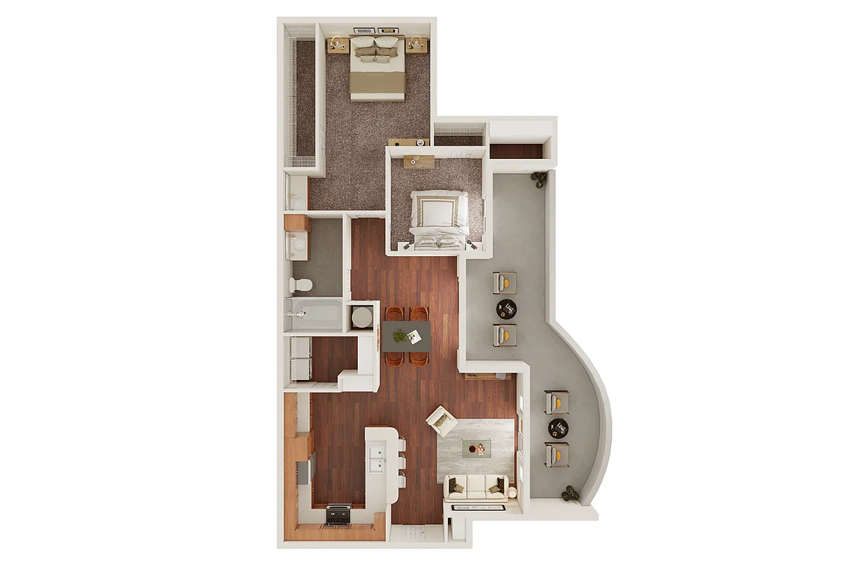 Floor plan B1