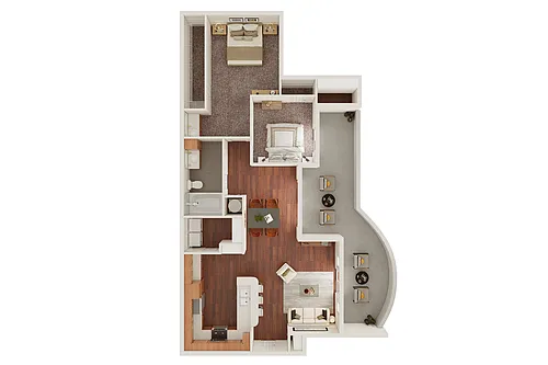 Floor plan B1