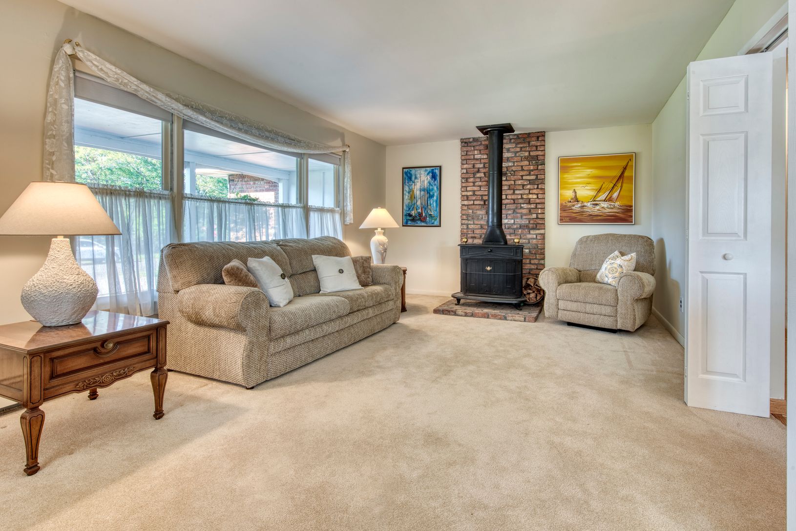  The 2nd living room easily converts to a 3rd bedroom for your weekend guests.