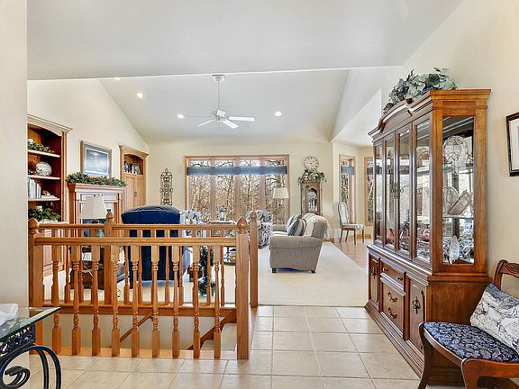 Foyer looking into great room

