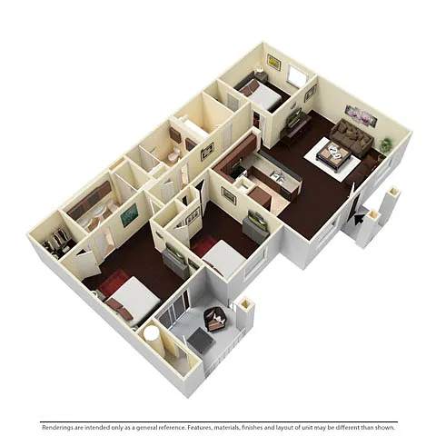 Floor plan 3X2 E