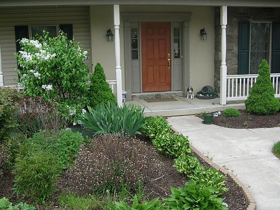 Front door & walkway