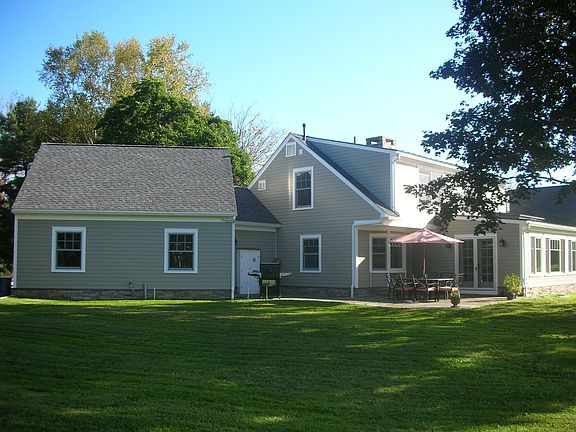 patio opens onto back garden