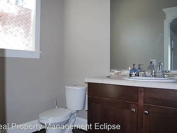 Powder room on the main floor