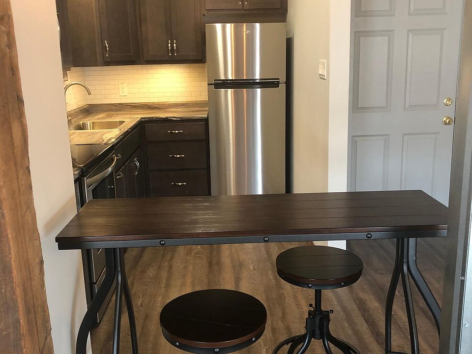 Kitchen is open to living room.