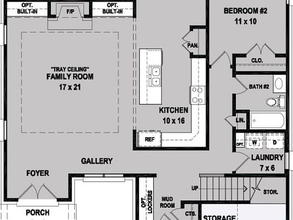 Hargrove Floorplan First Floor