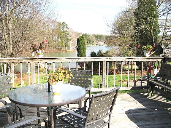 Gorgeous view of the water from the spacious rear deck