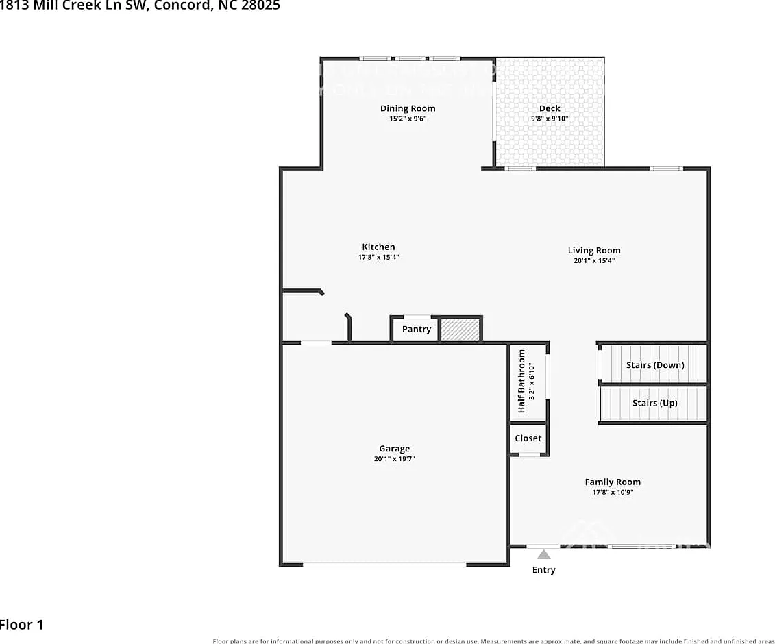 1813 Mill Creek Ln SW Concord, NC 28025 — Photo 3