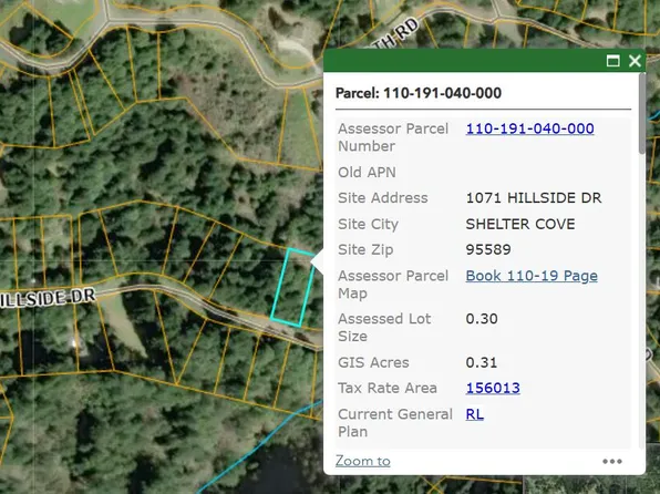 1071 Hillside Dr, Whitethorn, CA 95589