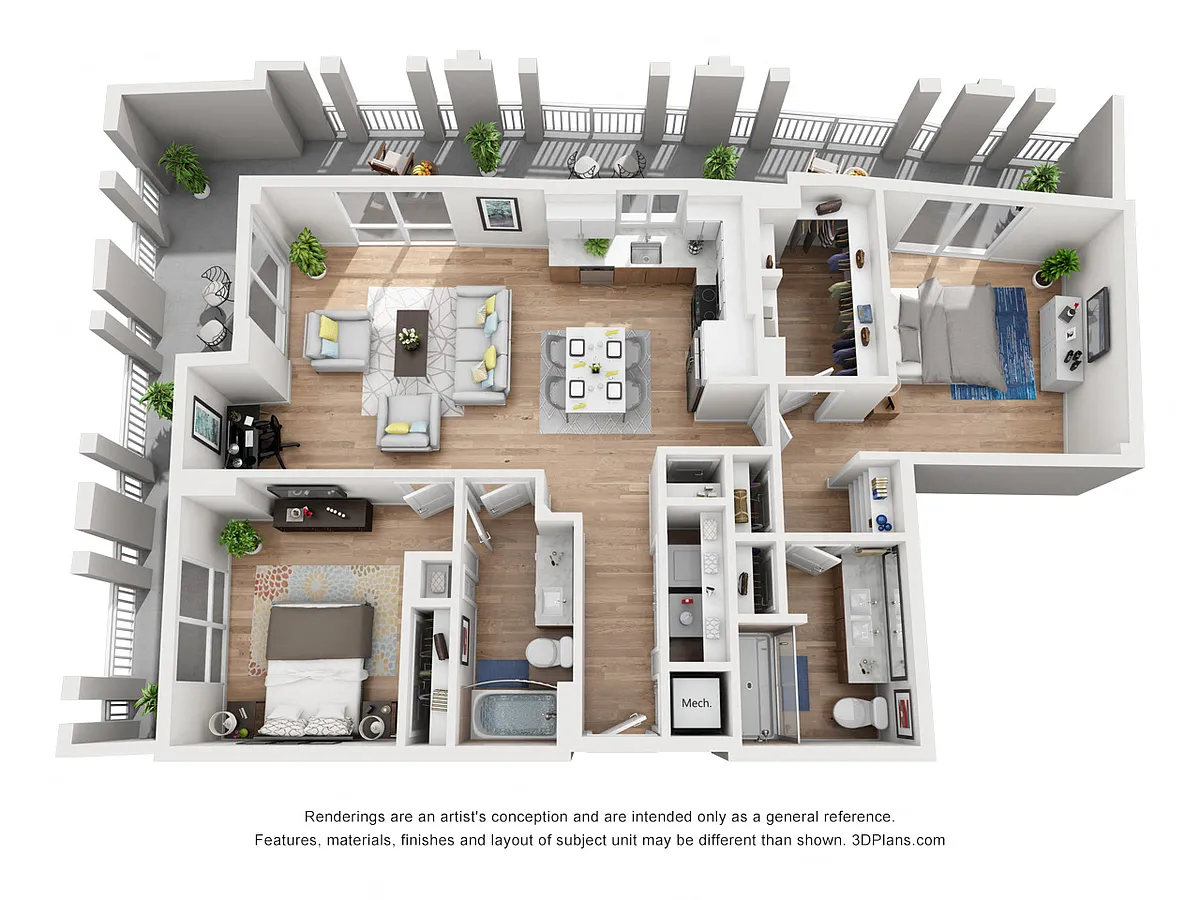 Floor plan B14
