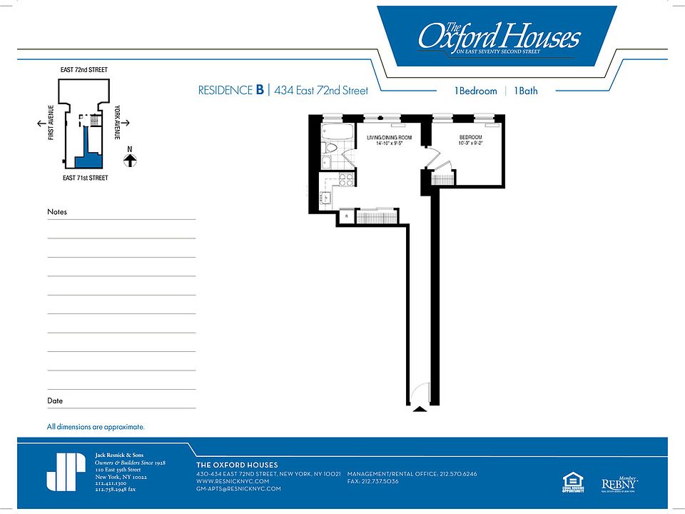2nd image of 434 E 72nd St APT 1B