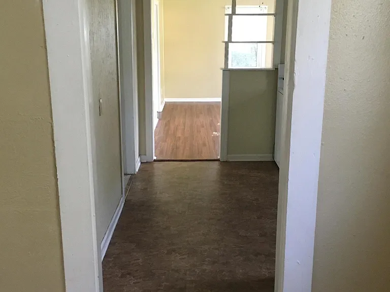 Looking toward living room from utility room