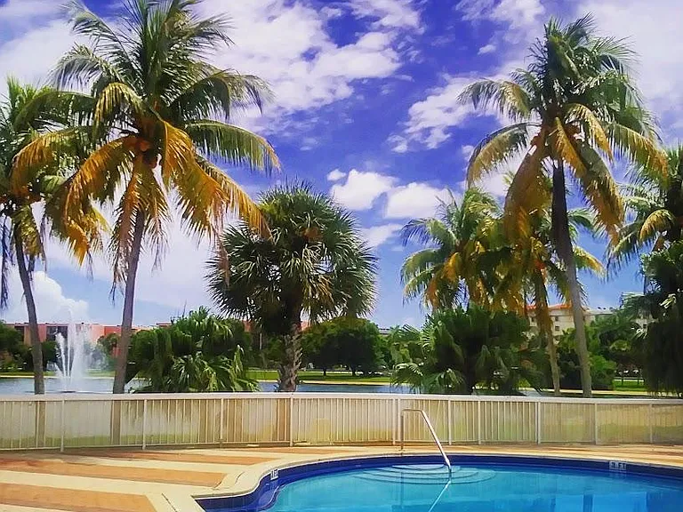 Beautiful community pool
