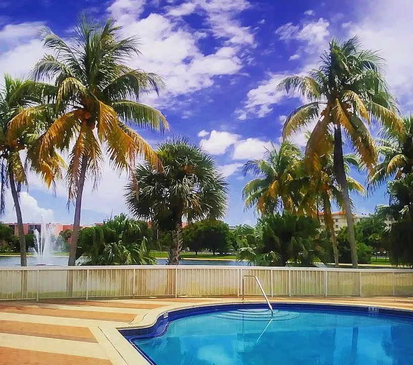 Beautiful community pool