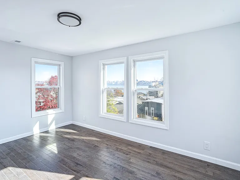 Bedroom with views